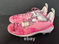 Edgar Quero Chicago White Sox Auto Signed 2023 Game Used Cleats Mother's Day