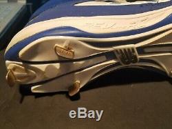 Eloy Jimenez Game Used Autographed Inscribed Cleats (2016)jsa Witness Protected