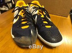 Emilio Pagan Tampa Bay Rays Game Used Cleats Photomatched As Mariners Padres