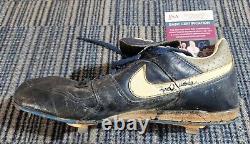 FRANK VIOLA Signed GAME WORN USED Cleats Shoes Spikes 2 JSA LOAs NY METS & TWINS