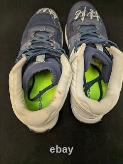 Fernando Tatis Jr 2019 RC Game Used Signed Autographed Cleats + Hand Signed LOA