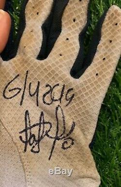 Fernando Tatis Jr San Diego Padres Game Used Batting Gloves Tatis LOA Signed