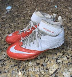 Florida Gators Game Used Cleats Worn Player #47 UF TEAM SUPERBAD PRO Shoes RARE