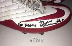 Florida State Fsu Game Used Cleats Signed Autographed Derwin James Star Jsa
