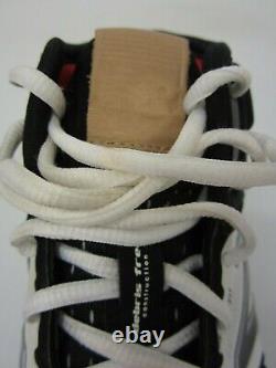 Francisco Mejia Cleveland Indians Padres game used B&W pair baseball cleats COA