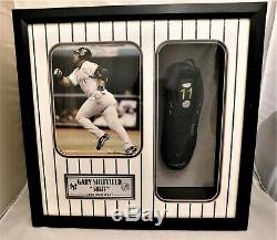 GARY SHEFFIELD Signed / Framed Game Used Cleat Steiner Sheffield COA Yankees