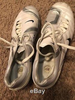 Game Used Worn Soccer Cleats Worn By Freddie Adu MLS Jersey USA Autographed