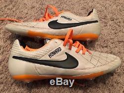 Game Used Worn Soccer Cleats Worn By Tim Howard MLS Jersey USA