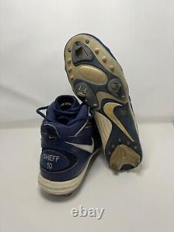 Gary Sheffield Game Used Nike Cleats Brewers Marlins