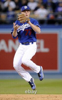 Gavin Lux Game Used Custom Jordan IV Cleats LAD Dodgers Spring Training MLB RARE