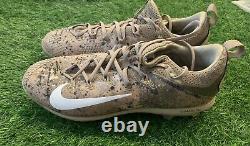George Springer Houston Astros Game Used Worn Cleats 2017 Memorial Day HR MLB