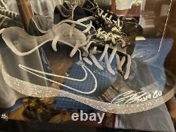 Gleyber Torres MLB Fanatics Game Used Autographed Cleats 2019 NY Yankees