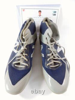 Greg Bird ALDS Game 1 Game-Used NB Cleats ALDS vs. Indians Oct. 5, 2017 COA