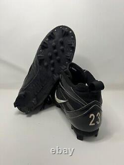 Greg Vaughn Auto Signed Game Used Nike Cleats Brewers Padres