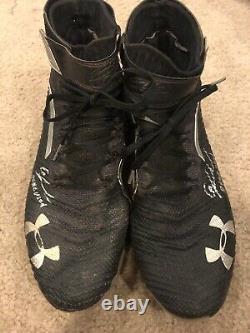 Gunnar Henderson Baltimore Orioles Autographed Game Used Cleats (B)