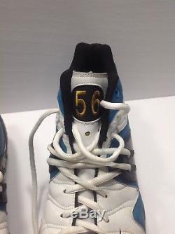 Hardy Nickerson Game Used Jacksonville Jaguars Cleats Signed On Both Psa/dna Coa