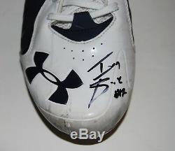 IAN BOOK signed (NOTRE DAME FIGHTING IRISH) GAME USED Cleat shoe WithCOA C