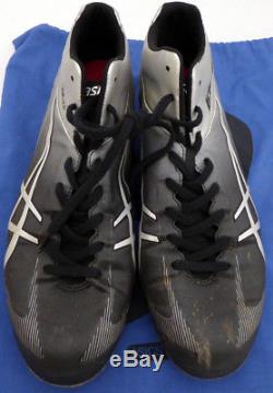 Ichiro Suzuki Autographed Yankees 2012 Game Used Cleats Signed Cer 135216