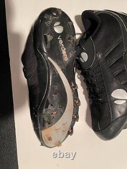 Ivan Pudge Rodriguez Game Used Worn Cleats Nationals Tigers Rangers