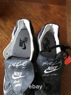 Ivan Rodriguez Game Used Nike Cleats