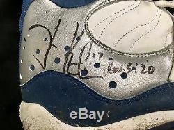 JON KITNA -Seahawks 1997-2000 signed game used Nike cleats