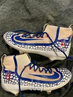 JOSH DONALDSON Signed 2017 Game Used Cleats Toronto Blue Jays Astros Home Run