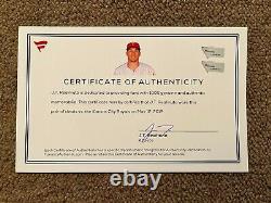 JT Realmuto MLB Holo Fanatics Game Used Auto Cleats Mother's Day 2019 Phillies