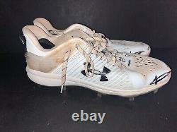 Jackson Merrill San Diego Padres Auto Signed 2023 Game Used Cleats