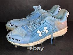 Jackson Merrill San Diego Padres Auto Signed 2023 Game Used Cleats Father's Day