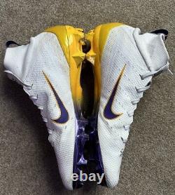 Jamarr Chase Game Used Worn Signed Autographed LSU PE Cleats