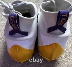 Jamarr Chase Game Used Worn Signed Autographed LSU PE Cleats