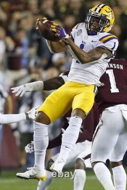 Jamarr Chase Game Used Worn Signed Autographed LSU PE Cleats