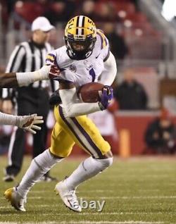 Jamarr Chase Game Used Worn Signed Autographed LSU PE Cleats