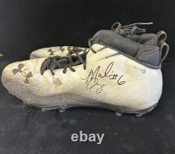 Jan 2 2012 Melvin Ingram #6 South Carolina DUAL SIGNED GAME USED Football Cleats