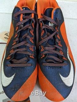 Jared Allen Autographed Game Used Nike Cleats 100% Authentic Chicago Bears HOF