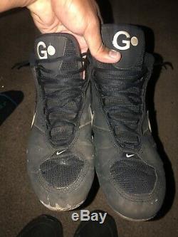 Jason Giambi Game Used Nike 3/4 Baseball Cleats