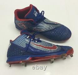 Jason Heyward 2016 Game Used Chicago Cubs Baseball Cleats World Series Signed