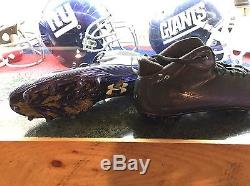 Jason Pierre Paul Game Used Signed Cleats Giants