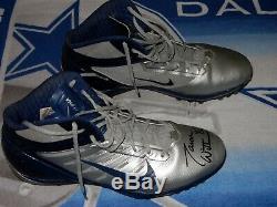 Jason Witten Game Used Worn / Practice Used Autographed Dallas Cowboys Cleats