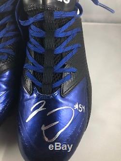 Jaylon Smith autographed signed game used cleats NFL Dallas Cowboys PSA COA