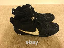 Jeff Bagwell Black Shoes Nike Cleats