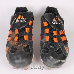 Jeff Kent game worn used San Francisco Giants baseball cleats Authentic 18795