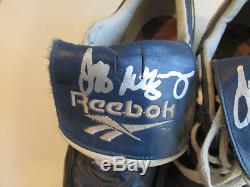 Jeff Montgomery Kansas City Royals Signed Game Used Cleats KC Original Shoes