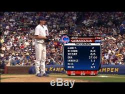 Jeff Samardzija 2010 Game Used Under Armor Cleats Chicago Cubs Notre Dame