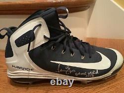 Jeimer Candelario Game-Used Baseball Cleats Detroit Tigers