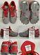 Jeremy Hazelbaker Game Used Signed Cleats Shoes St Louis Cardinals JSA