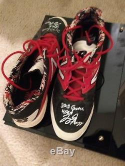 Joey Gallo Autographed Game Used/Game Worn (GU) Cleats JSA Authenticated