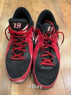 Joey Votto Cincinnati Reds #19 Game Used Nike Cleats Shoes Rare Petco