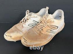 Jonathon Long Chicago Cubs Auto Signed 2024 Game Used Cleats