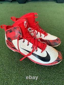Jordan Hicks (ST. LOUIS) Player Exclusive Let the Games Begin Game Worn Cleat